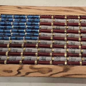 Shotgun Shell Casing American Flag (Standard Size)