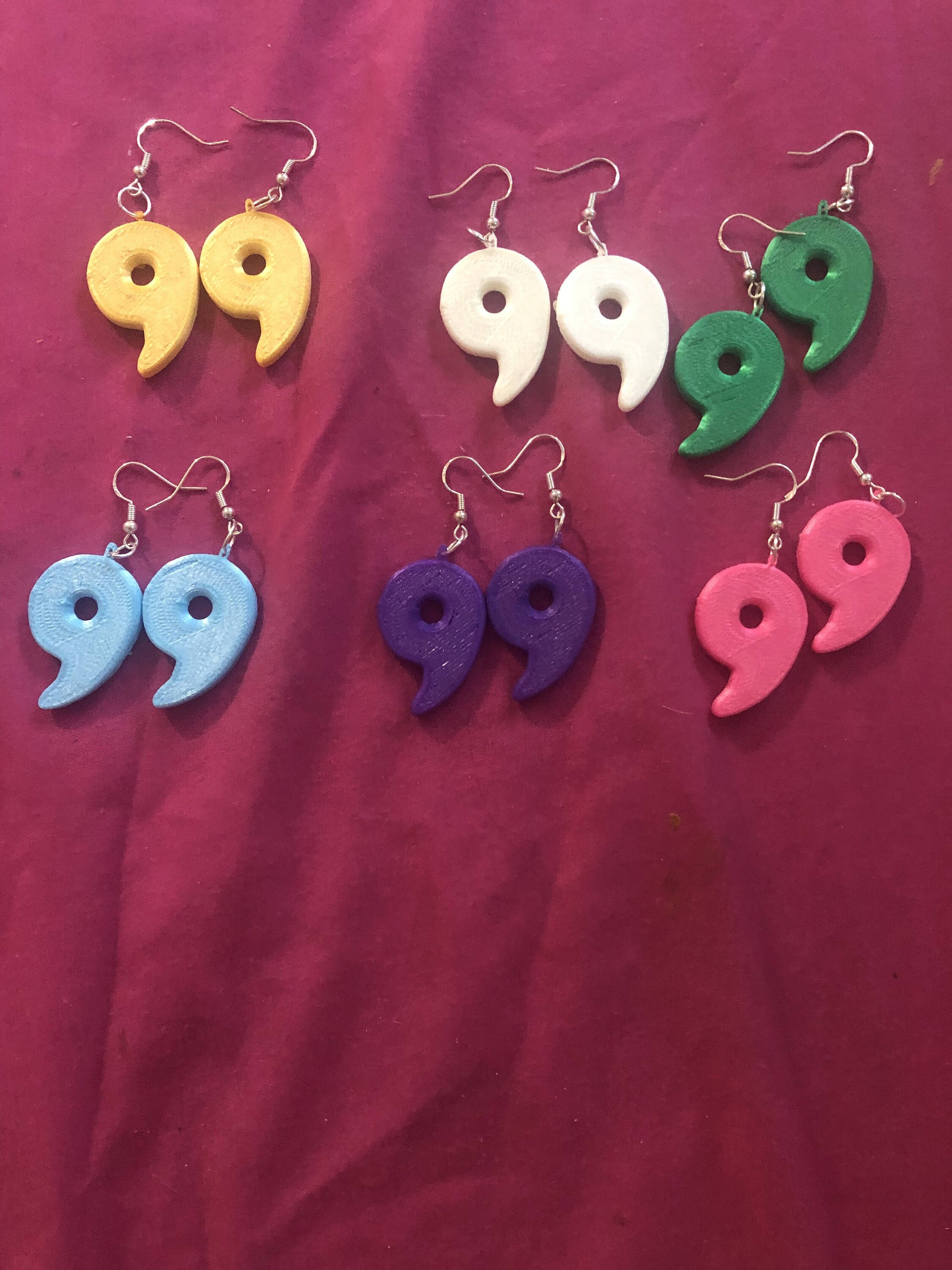 Magatama Earrings Etsy Canada