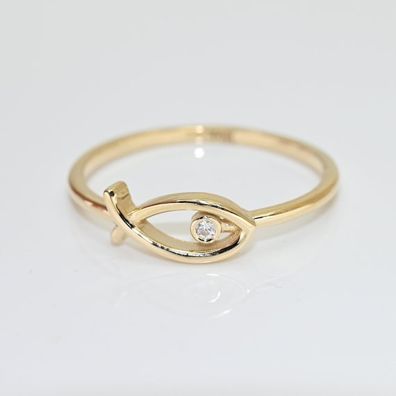 BVLGARI Gold 18k Two Tone with Diamond and Ruby Naturalia Fish Ring |  Property Room