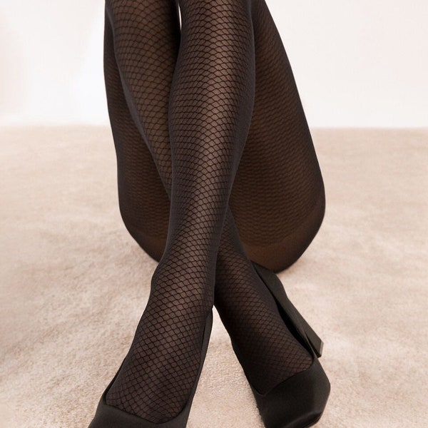 Patterned tights CAPRICE 20 DEN beautiful design art