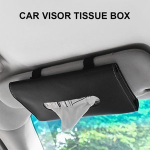 BMW Luxury Car Tissue Case Napkin Holder for Visor & Backseat FREE