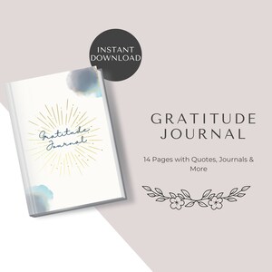 Druckbares Dankbarkeit Journal - Kultiviere Tägliche Positivität