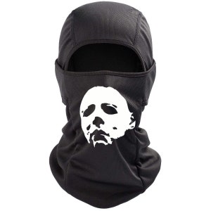 Michael Myers Halloween Reflective  Premium Dri fit Balaclava Ski Face Mask