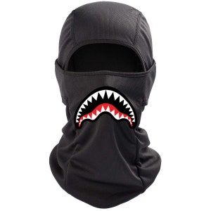 Shark Mouth Luxury Premium Dri fit Balaclava Ski Face Mask image 1