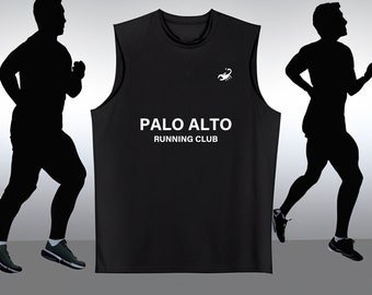 Running Club Palo Alto T-Shirt - Retro Style for Active Days Gift for Runner, Marathon Shirt, Running Clothes, Running Shirt, Pump Cover
