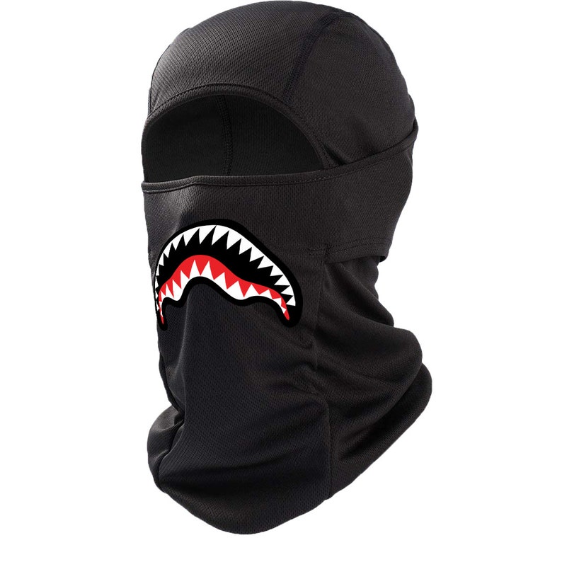 Shark Mouth Luxury Premium Dri fit Balaclava Ski Face Mask image 2