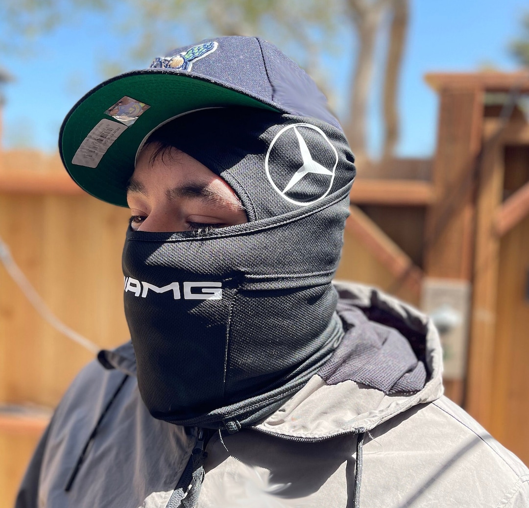Amg Benz Premium Dri Fit Balaclava Face Ski Mask Hood 