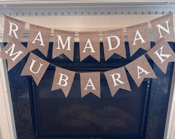 Ensemble de bannières Ramadan/Aïd Moubarak