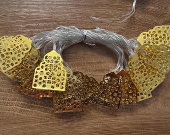 Guirlande lumineuse de la mosquée du Ramadan, 3 mètres de long. 20 lumières