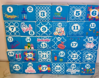 DIY Ramadan Advent Calendar Kit