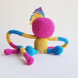 PANSEXUAL "Pride Friend" - LGBTQ Crochet Flag Doll