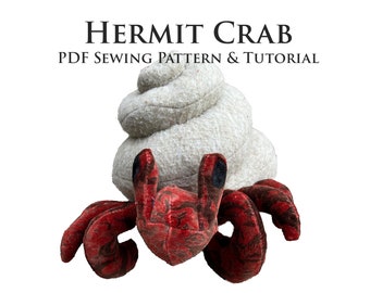 Hermit Crab PDF Sewing Pattern Fostering Sewing Patterns