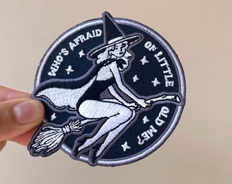 Who’s Afraid Iron on Patch