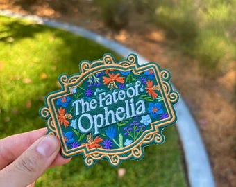 The Fate of Ophelia Iron on Patch