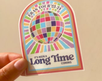 NEW &#39;23-24 Eras Tour Sticker (Transparent)