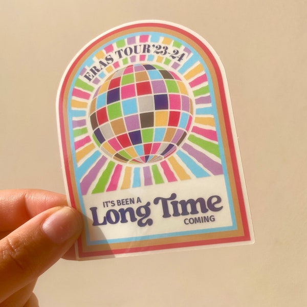 NEW '23-24 Eras Tour Sticker (Transparent)