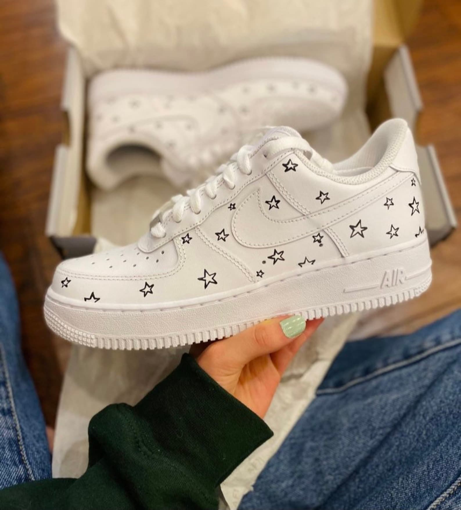 custom air force 1 stars