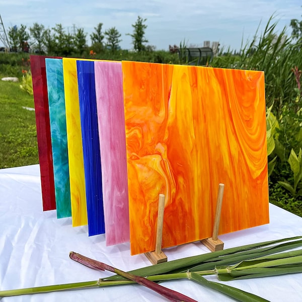 Stained Glass Sheets 12x12 Etsy