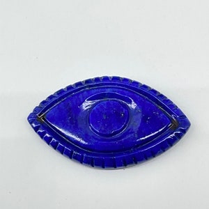 Lapis Lazuli Gemstone Carving Eye  | Lapis Lazuli Carving Eye  | Gemstone Handmade Eye | Lapis Lazuli Eyes | Crystal Gifts | Lapis Eyes