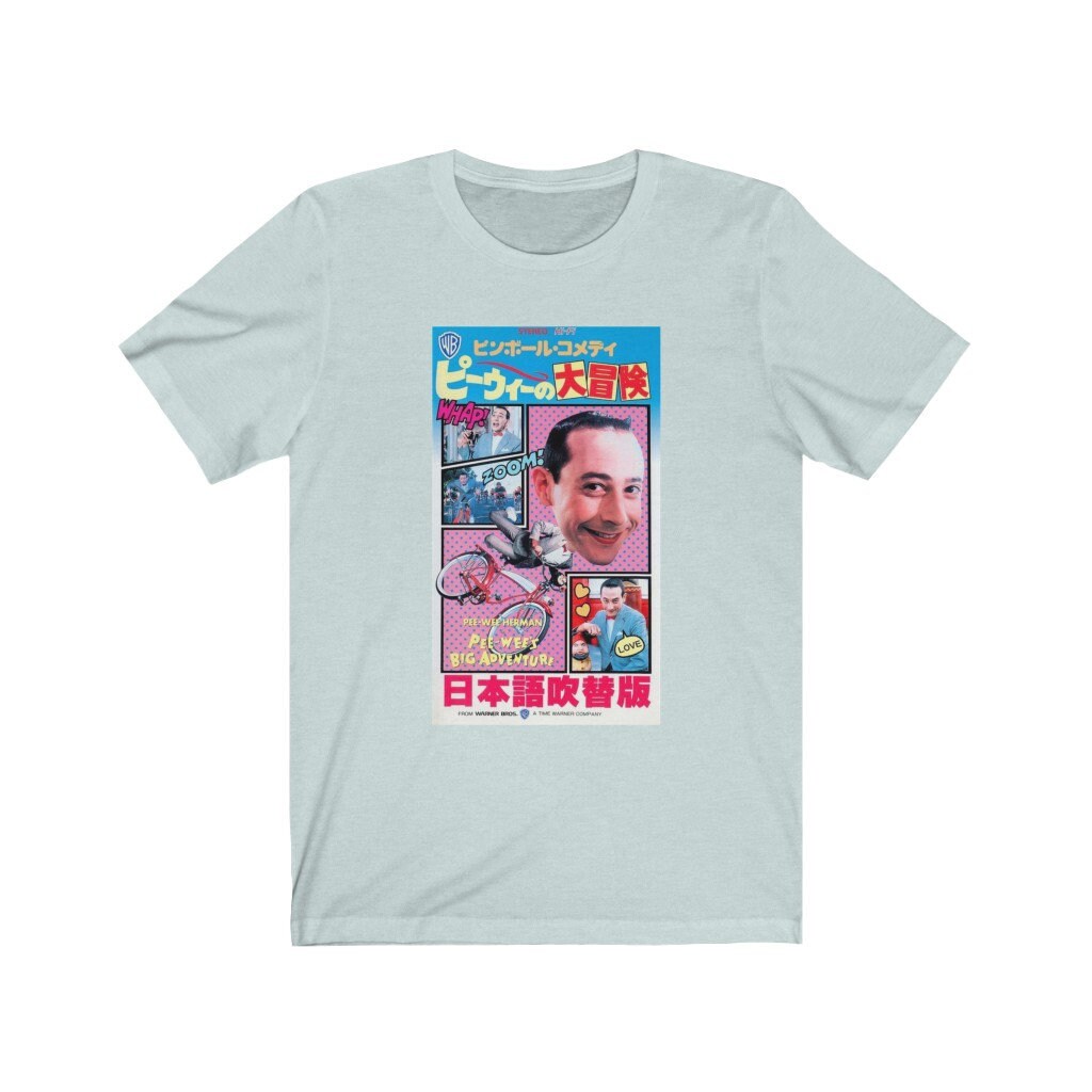 Pee Wee's Big Adventure Japanese Movie Poster Shirt