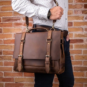 leather satchel