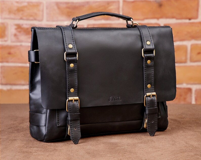 Trolley Sleeve Briefcase Travel Briefcase With Trolley Etsy