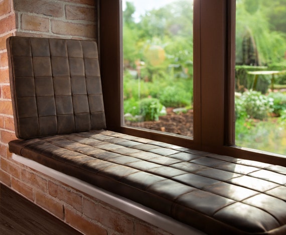 Custom Style Window Bench Seat Pad, Indoor Bench Pad
