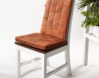 Custom size cushions for outdoor and indoor furniture, Replacement cushion for your favorite bench and chair seat, High-back chair cushion