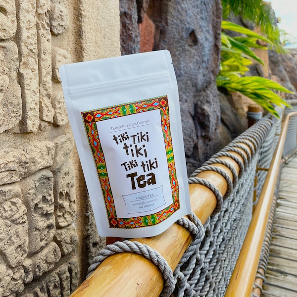 Tropical Pina Colada Tiki Green Tea