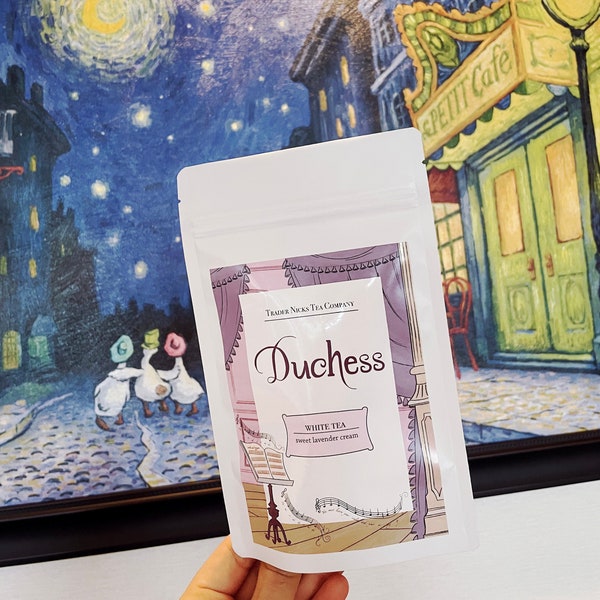 Creamy Lavender White Tea Duchess