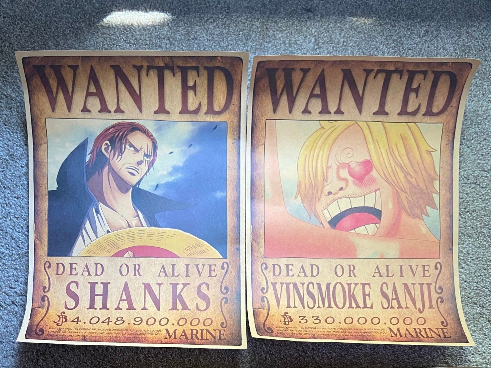 One Piece Bounty Posters  Etsy