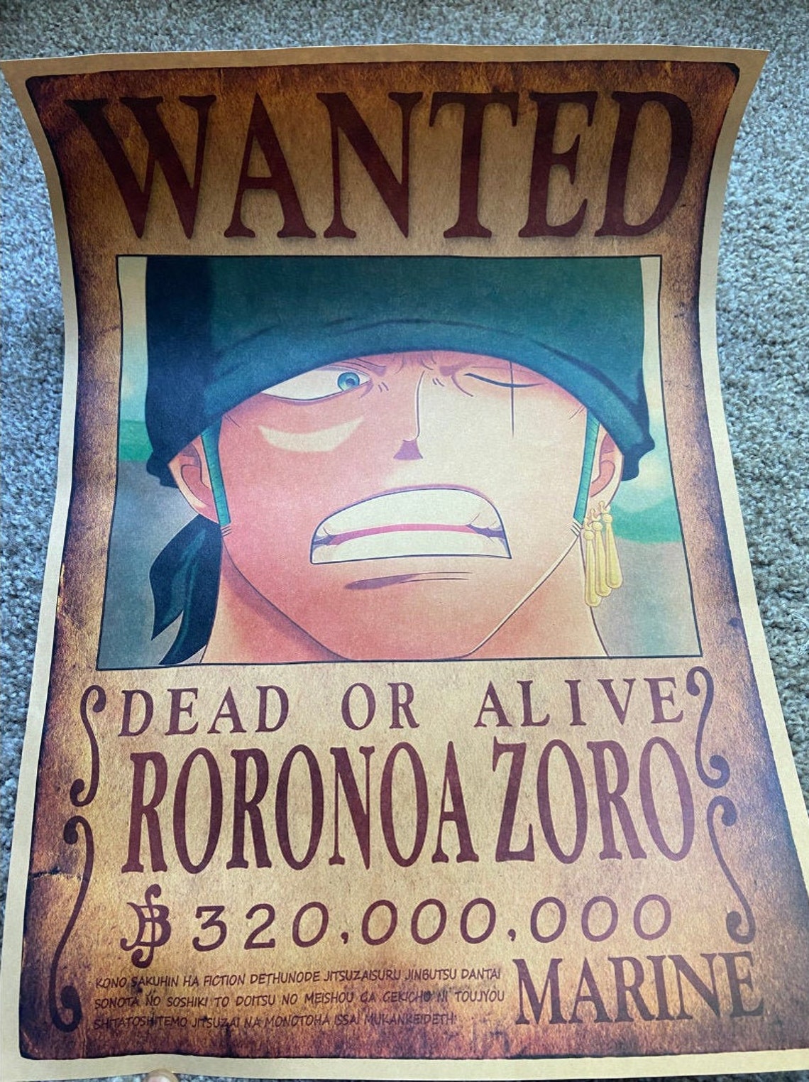 One Piece Bounty Poster Template One Piece Bounty Poster Template