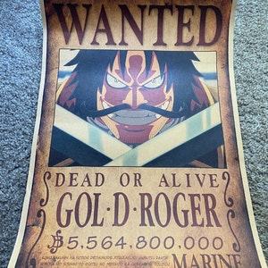 One Piece Bounty Posters  Etsy