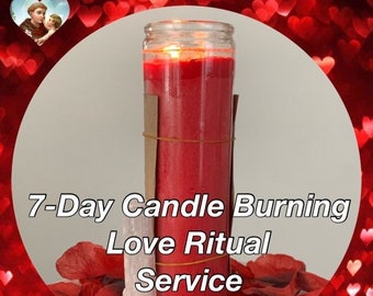 Seven-Day Candle Burning Love Service Ritual