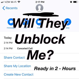 Ready in 2 Hours - Will They Unblock Me!? Intuitive Tarot Psychic Reading, Fast Emergency 2 Hour Delivery, Ex Reading, Same day Reading
