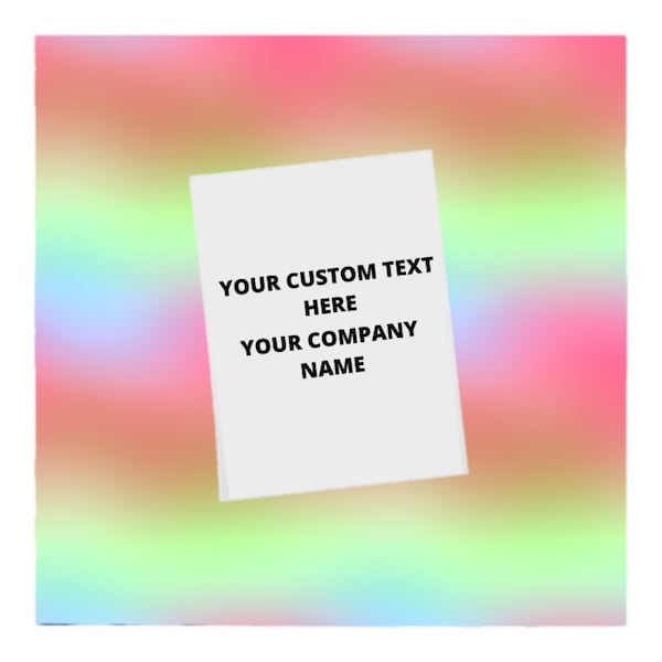 100 CUSTOM CARE LABELS, Garment Labels, Custom Clothing Labels (printed with your text & logo) | 1" x 1.5" Nylon Care Labels