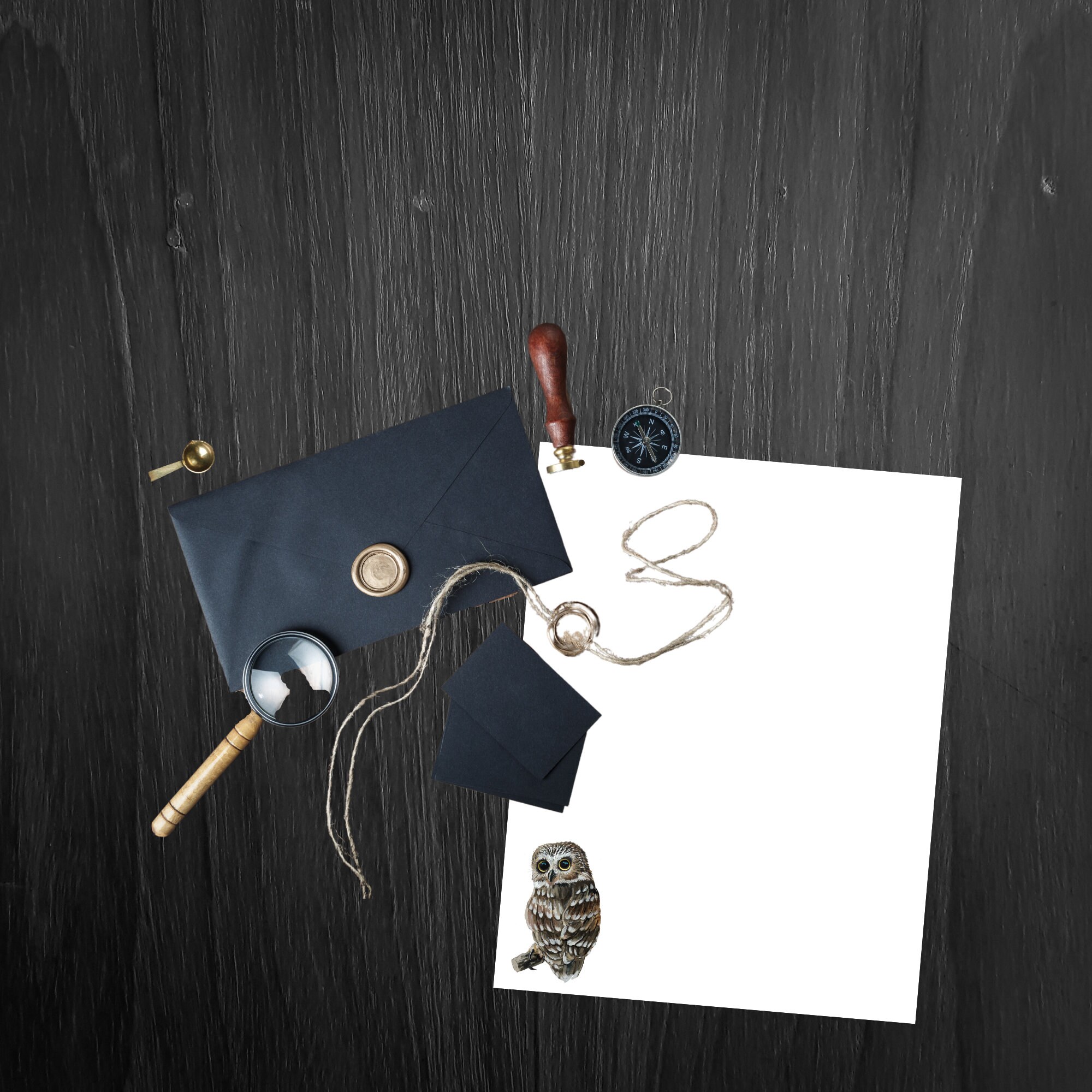 Little Owl Printable Writing Sheets | Writing Paper | Stationery | 8.5 ...