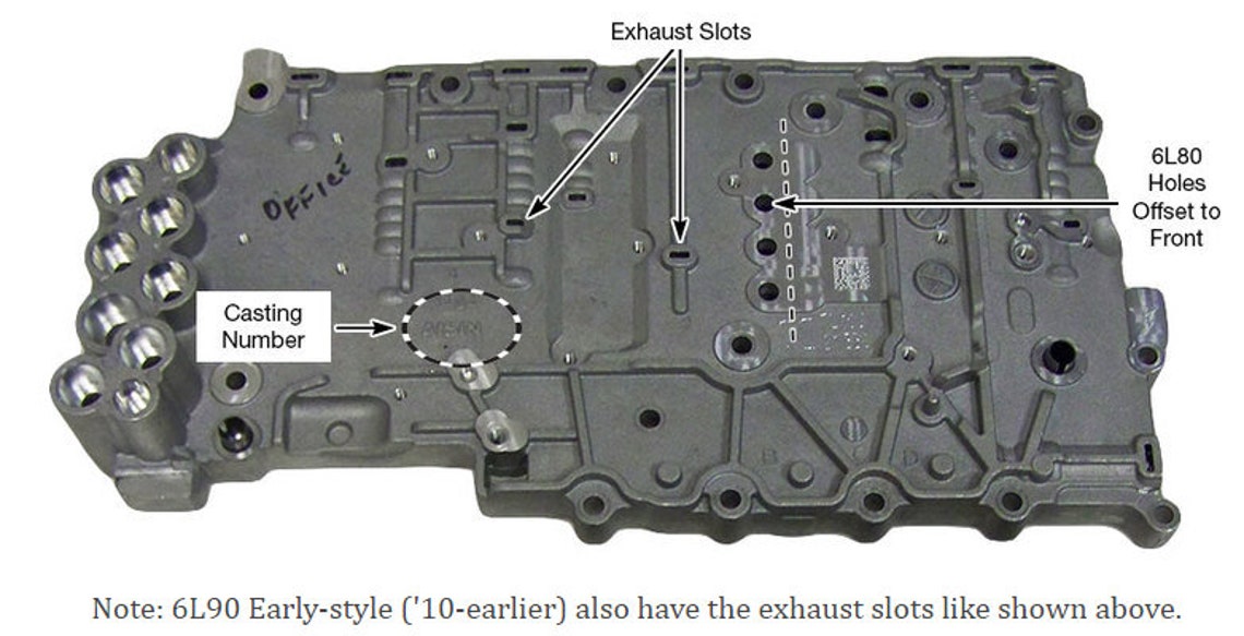 Gm 6l80-6l80e complete valve body tcm solenoids-09-15 chev | Etsy