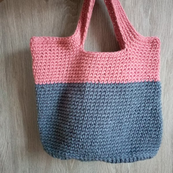 CROCHET BAG PATTERN, Crochet Tote Bag Pattern, Sitandcrochet, Crochet Tote Yarn Bag Pattern, Knitting Bag Pattern, Knit Bag Pattern, Crochet