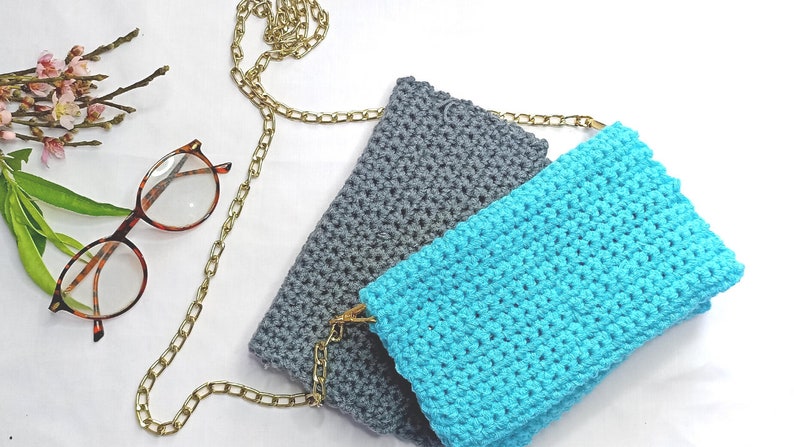 Crochet bag pattern  Crochet handbag pattern Crochet purse image 6