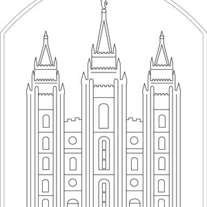 Salt Lake Temple Wall Art, Printable File, Digital Art, Temple Art ... Salt Lake Temple Wall Art, Printable File, Digital Art, Temple Art ...
