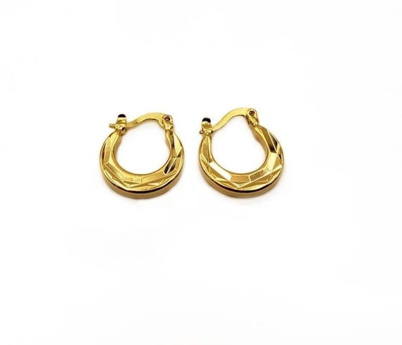 Buy 18k Gold Nattiyan Hoop Earrings Karan Aujla Nattiyan Online in India   Etsy