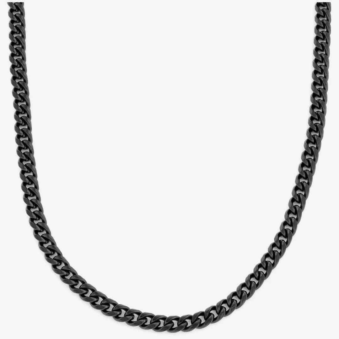 Replacement Chain - Plated Dark Metal or Plated Silver Metal, Extra Chain for Necklace, Different Lengths