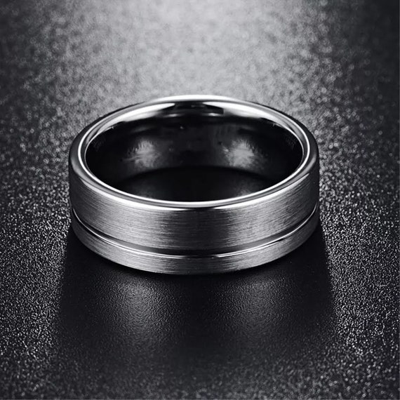 Titanium ring etsy discount