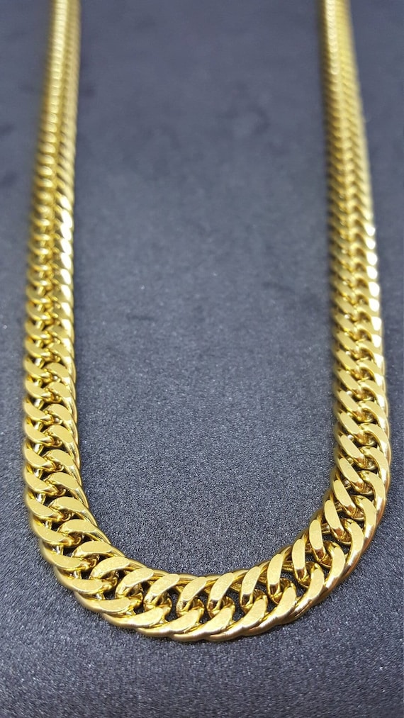 18k Gold Titanium Chain 18k Gold Chains Waterproof Gold Chains