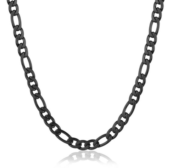David Yurman Men's Box Chain Necklace in Gray Titanium, 2.7mm, 24