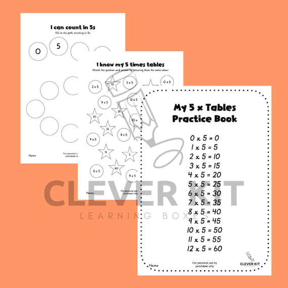 Teacher's Pet » 6x Times Tables Mini Activity Pack