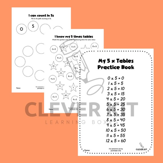 Teacher's Pet » 6x Times Tables Mini Activity Pack