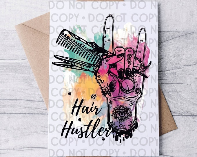 Hair Hustler Ready to Press Sublimation - Etsy