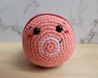 Stuffed Ham Meat Pal Amigurumi